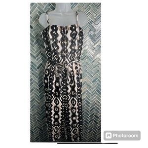 INC International Concepts Diamond Shibori romper NWT. XXLarge